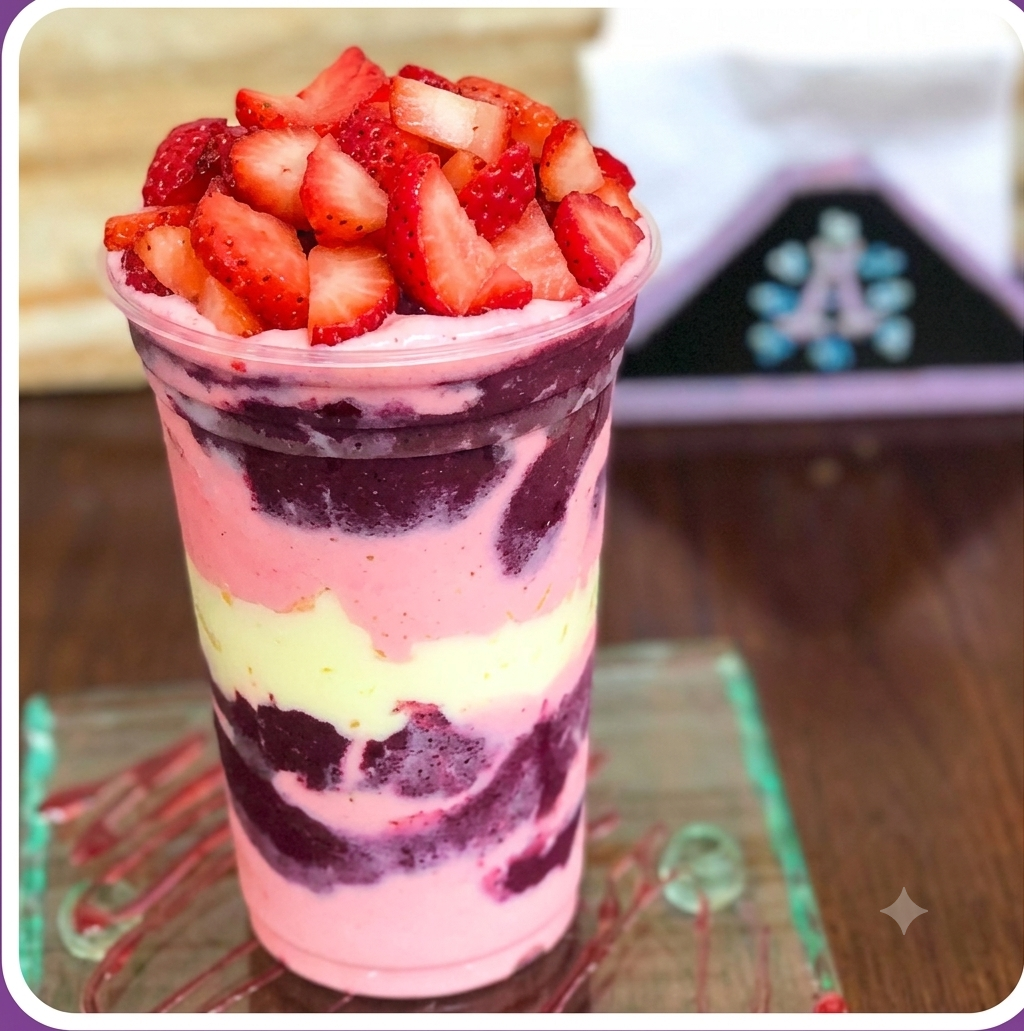 Trufado com Creme de Morango 700ml