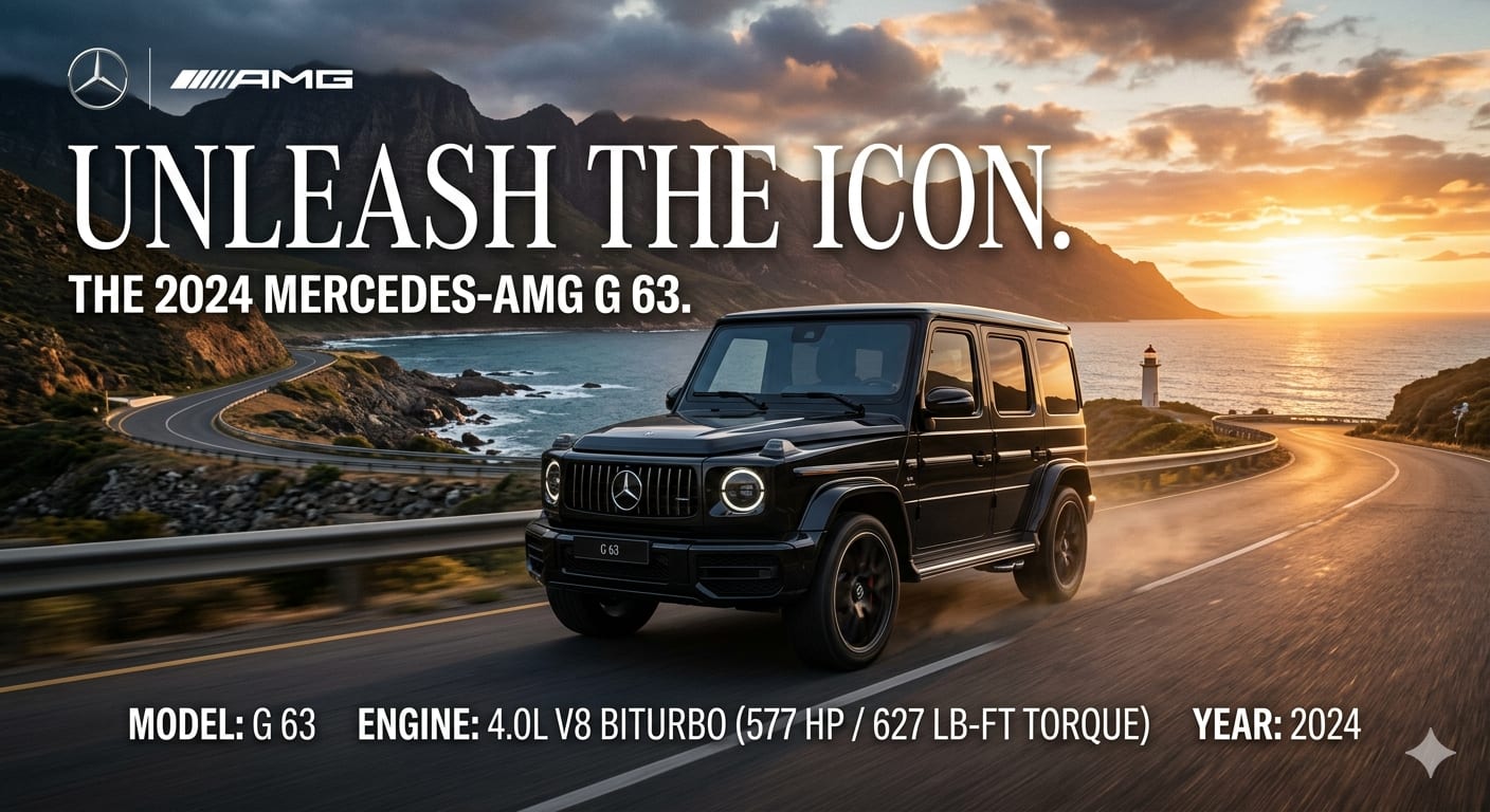 mercedes-amg g 63 hybrid 2024 — new - Photo 1