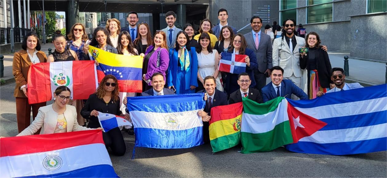Participantes del Encuentro de Jóvenes Líderes.JPG