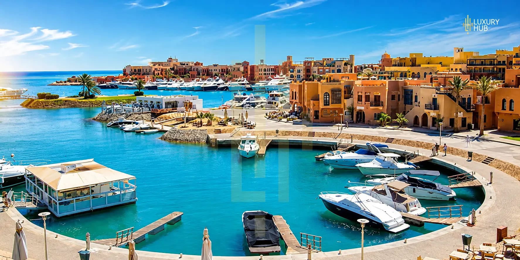 Red Sea view — year-round tourism in Hurghada