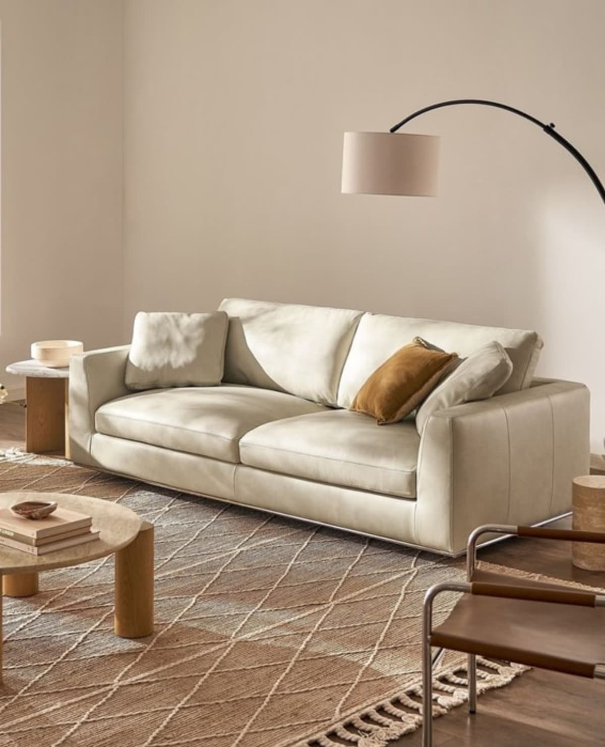 2 Seater Leather Sofa (1 of 1)