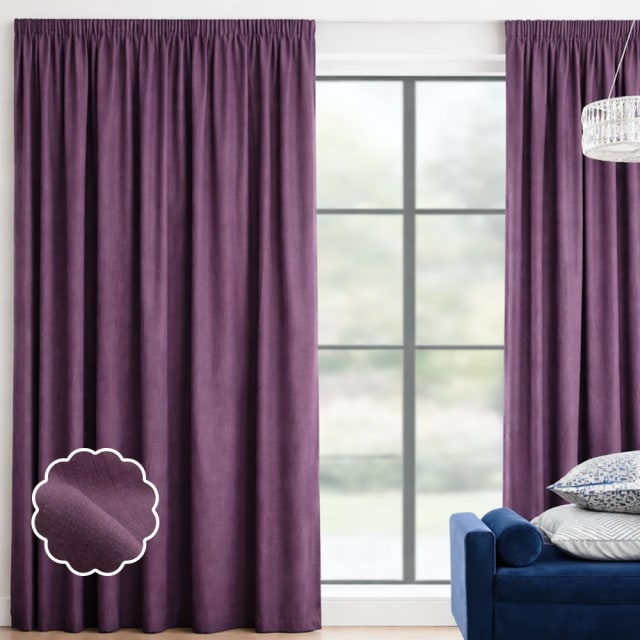 Purple Royal Drapes