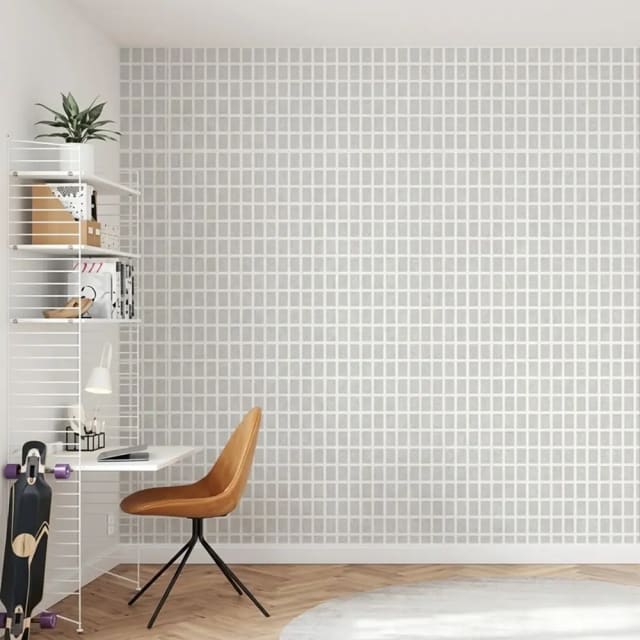 Grey Mosaic Wall
