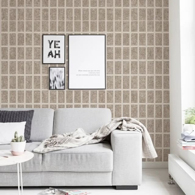 Taupe Luxury Wallpaper