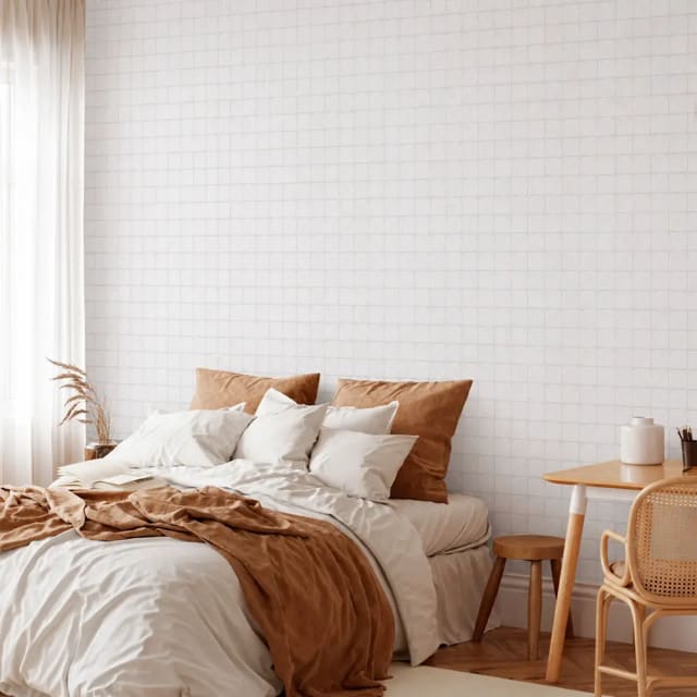 White Luxe Wallpaper