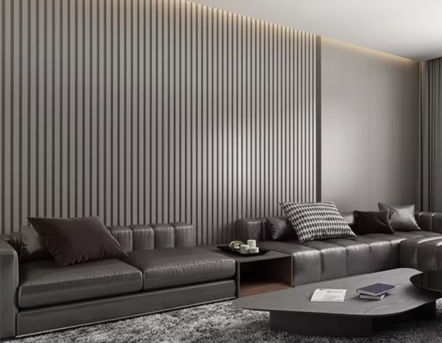 Vertical Groove Wall