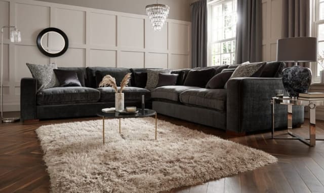 7 Seater Sofa Slate Mix