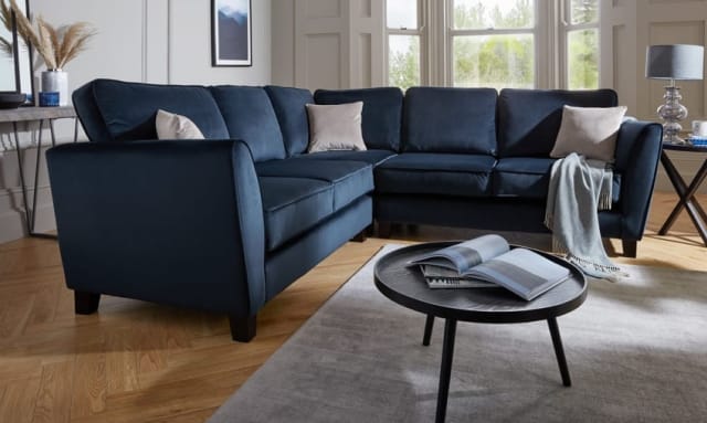 7 Seater Velvet Sofa