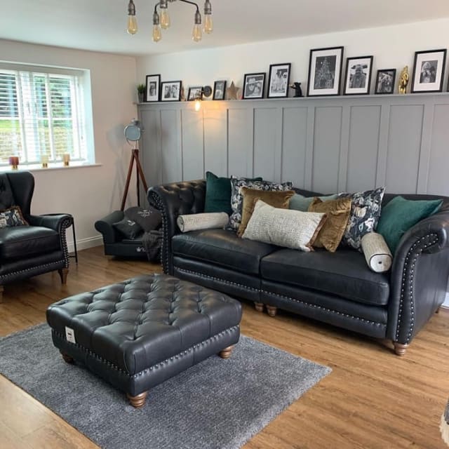 Two Seater Chesterfield Sofa
