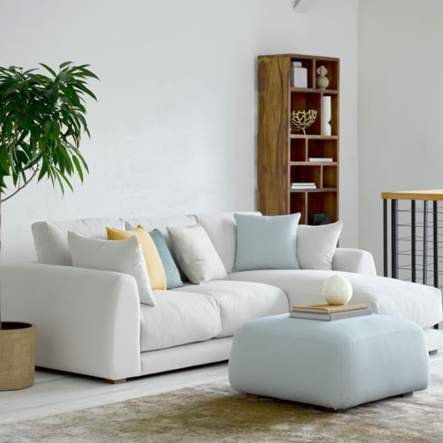 White Custom Sofa