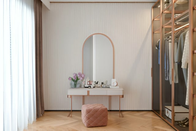 Modern Interior Makeup Table