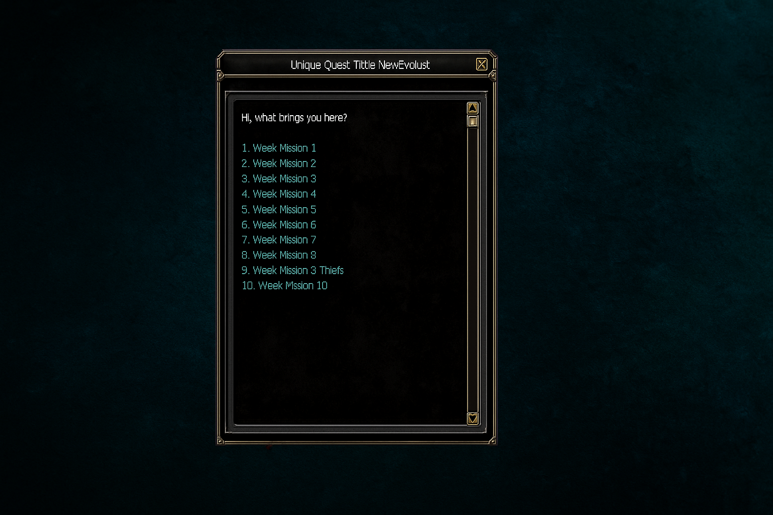 Quest System/ Job Quest
