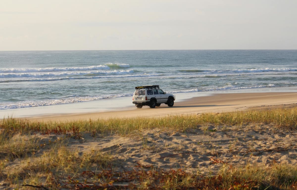 Roadtrip in Australien mit Australien Reisepartner auf der Fraser Island im Osten Australiens