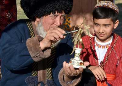 Turkmenistan - Nokhur - 🇹🇲🏹 Ancient Turkmenistan & the Silk Road: Burning craters to marble architecture 🕌 - 5