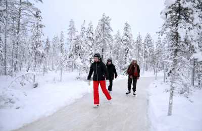 Finnland - Rovaniemi - Finnland: Von Helsinki bis Rovaniemi - Nordlichter, Husky Tour, Santa Claus & Polar Express
