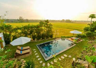 Vietnam - Hội An - The Vietnam Experience (Part II): Off the Beaten Path - A Hoi An Villa Escape Beyond the Lanterns & Tourist Trails 🌾🏮 Sunsets between rice fields & the sea 🌅🌊 #NotAnotherRetreat - 7