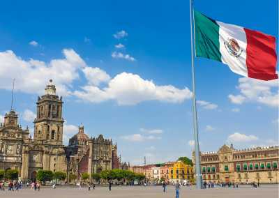 Mexiko - Plaza de la Constitución - New year`s Eve in Mexico !!! Full of Positive Energy: Mexico City, Tepoztlan, Oaxaca Beach (Chacahua-Zipolite)