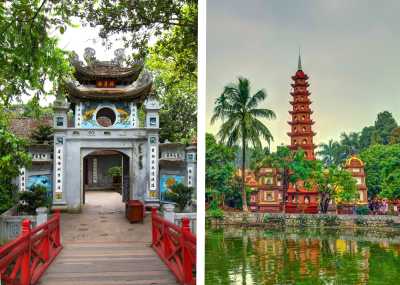 Vietnam - Altes Viertel Hanoi - 🇻🇳 Ride the Northern Vietnam dream – mountain passes, rice terraces & hidden waterfalls: Ha Giang Loop & Ban Gioc Waterfall motorbike tour 🏞🏍