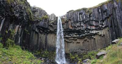 Island - Skaftafell Glacier - ICELAND: The ultimate ROAD TRIP hunting the AURORA❄️💚