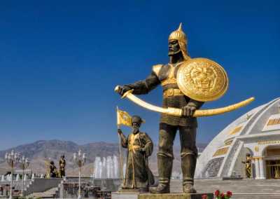 Turkmenistan - Ashgabat - 🇹🇲🏹 Ancient Turkmenistan & the Silk Road: Burning craters to marble architecture 🕌 - 2
