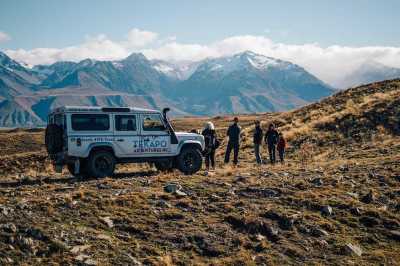 Neuseeland - Lake Pukaki Viewpoint - Guided Motorcycle New Zealand Adventure Trip