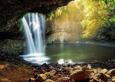 Australia - Killen Falls - 🇦🇺 Slow Mornings & Salt Air: A 9-Night Yoga & Lifestyle Retreat in Byron Bay, Australia 🌊 - 1