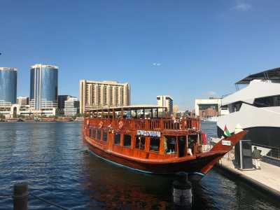 Vereinigte Arabische Emirate - Al Seef Street - Vibrant Dubai Experience: Ultimate Desert Safari with BBQ, Dune Bashing, Dinner Cruise, Old Souks, Burj Khalifa Fountain & More