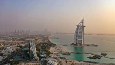 Vereinigte Arabische Emirate - Dubai Marina - Vibrant Dubai Experience: Ultimate Desert Safari with BBQ, Dune Bashing, Dinner Cruise, Old Souks, Burj Khalifa Fountain & More