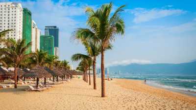 Vietnam - My Khe Beach - 🇻🇳 The Vietnam Experience: City & Beach Life in Da Nang – Where Ocean Mornings Meet Urban Energy  🌊🐉🌴✨ - 2