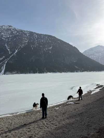 Austria - Tiroler Zugspitz Arena - Snow Trip to Austria with My Huskies 🐾❄️ Winter Hikes | Skiing | Tobogganing - 1