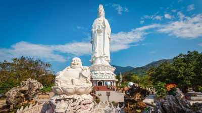 Vietnam - Lady Buddha - 🇻🇳 The Vietnam Experience: From Da Nang’s Coast to Hoi An’s Lantern Streets - Villa Life between Shared stories, Good Company and the Sea 🏖️🌾🏮 #NotAnotherRetreat - 1