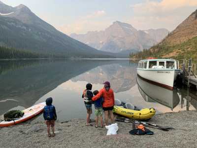 United States - Many Glacier Campground - Camping in Glacier National Park Montana USA - 6
