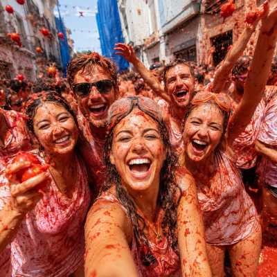 Spain - Buñol - 🍅 La Tomatina Spain 2026 | Barcelona & Valencia | The World's Biggest Food Fight - 1