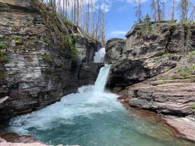United States - Kalispell City Airport - Camping in Glacier National Park Montana USA - 2