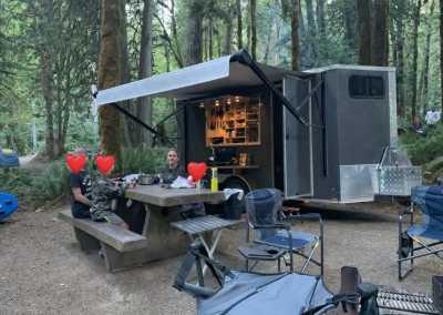 United States - Many Glacier Campground - Camping in Glacier National Park Montana USA - 12