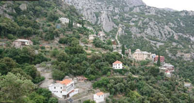 Greece - Ιερά Σκήτη Μικρής Αγίας Άννας - Griechenland Hotel & Adventure Motorboot Inselhooping - 3
