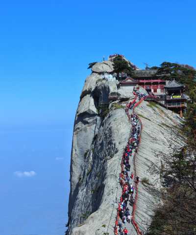 China - Huashan Mountain - 🇨🇳 Entdecke China - 15d China Backpacking Reise von Nord nach Süd 🏮 Xi'An -> Shenzhen - 3