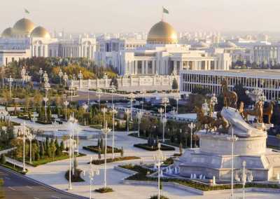 Turkmenistan - Ashgabat - 🇹🇲🏹 Ancient Turkmenistan & the Silk Road: Burning craters to marble architecture 🕌 - 1