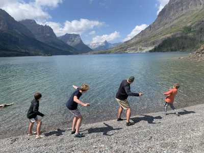 United States - Many Glacier Campground - Camping in Glacier National Park Montana USA - 7