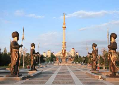 Turkmenistan - Ashgabat - 🇹🇲🏹 Ancient Turkmenistan & the Silk Road: Burning craters to marble architecture 🕌 - 4