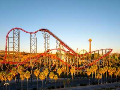 Vereinigte Staaten - Six Flags Magic Mountain - US 🇺🇲 California Theme Park 🎢 Road Trip! 🚘 - 2