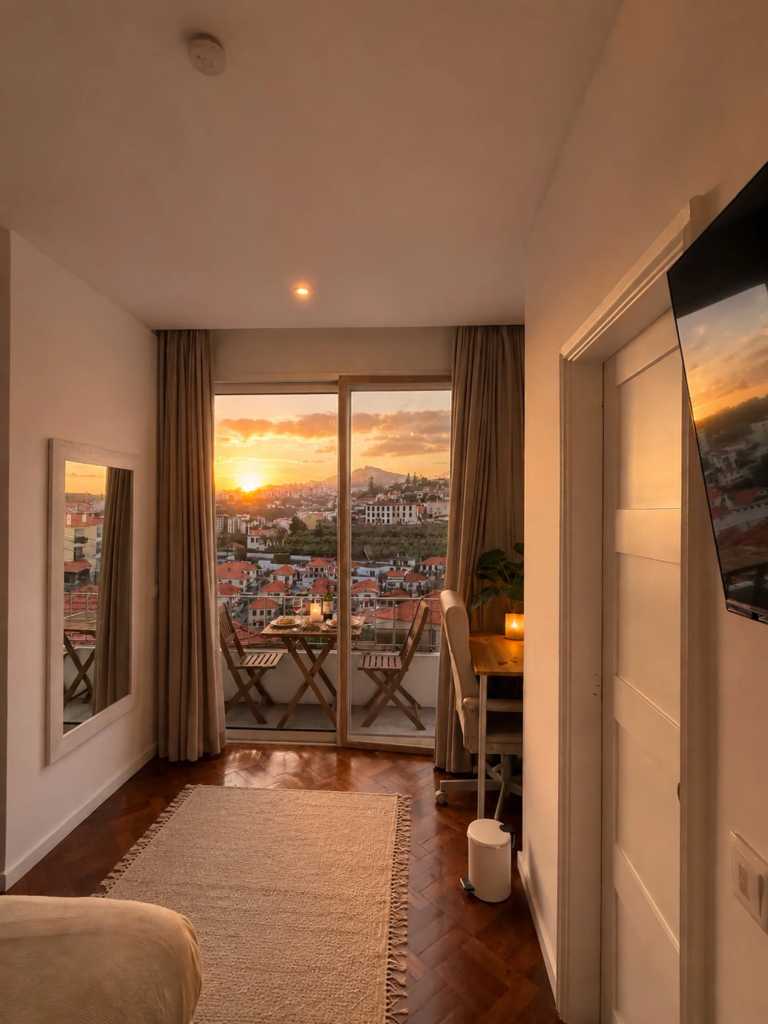 Portugal - Funchal - Modern, Spacious & Beautiful Coliving Villa in prime location - Funchal, Madeira | Adventure, Nature and Fun on the Dream Island of Madeira 🌴 | Large Private Suite with Sea View Balcony - 3
