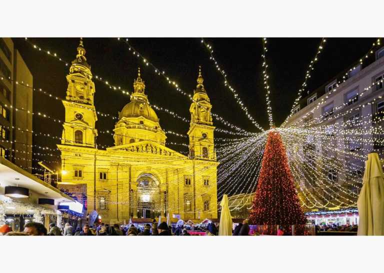 Hungary - Szent István tér - 🕯️ Romantischer Winter-Kurztrip: Weihnachtsmarkt-Zauber & Wellness🎄♨️ - 1