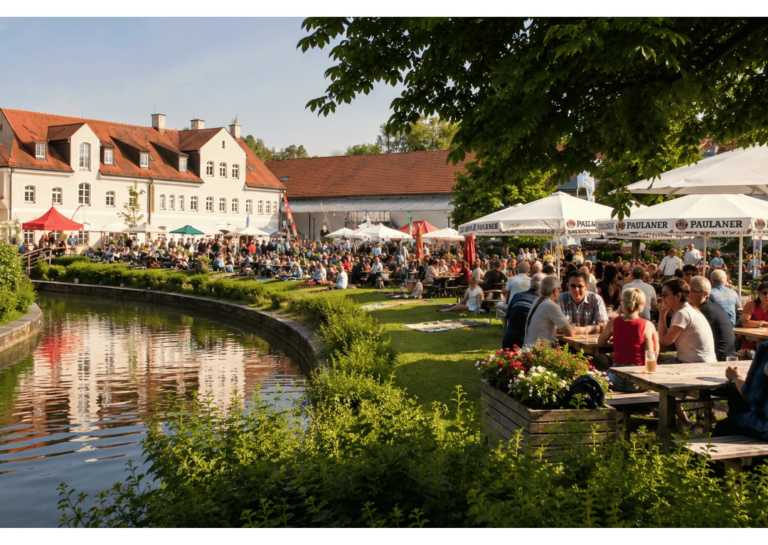 Deutschland - Biergarten Im Klosterhof - 🥨 München: Weißwurscht, Wiesn & Wahnsinn 🍻 - 2