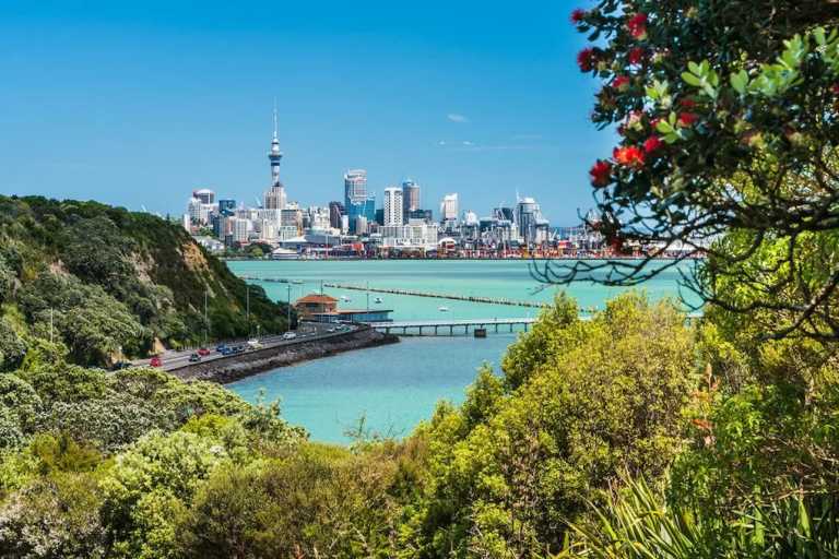 New Zealand - Sky Tower - Guided Motorcycle New Zealand Adventure Trip - 1