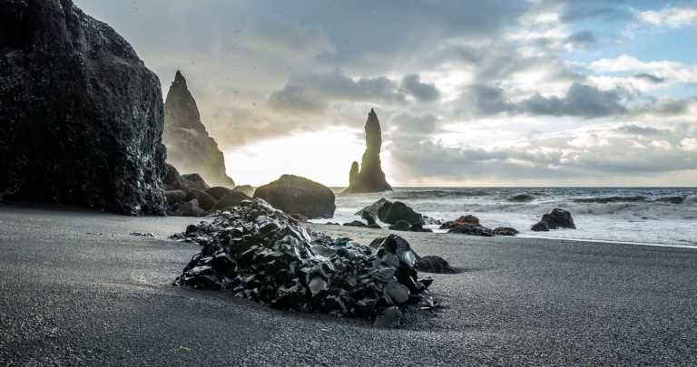 Iceland - Reynisfjara Beach - Iceland Camper van Adventure in December 🚌