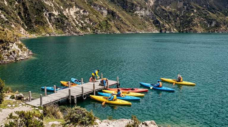 Ecuador - Quilotoa Lake - 🇪🇨 Ecuador Mainland Essentials 🌋🦙 ALL INCLUSIVE!