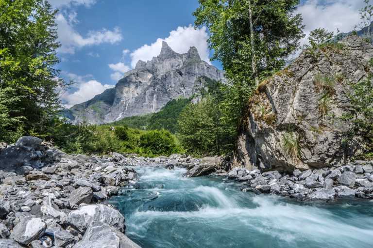 Italy - Orrido dello Slizza - Summer Dolomites Budget Hiking: Weekend Around Nature, Lakes, Mountains and Waterfalls