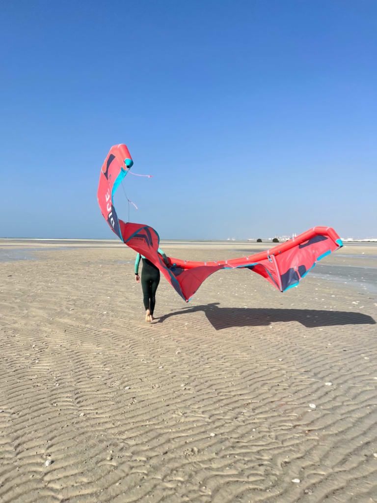 Kite & Yoga in & out of Dubai Explore UAE's Unique Nature and Waters