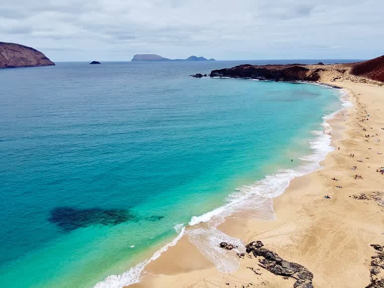 Playa de las Conchas, Tenerife. Not Daring to Surf, but a Daring